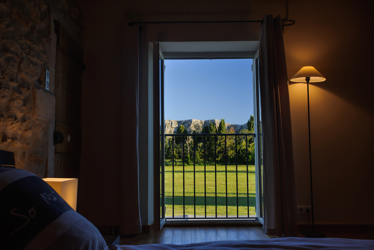 Vue sur les Alpilles
